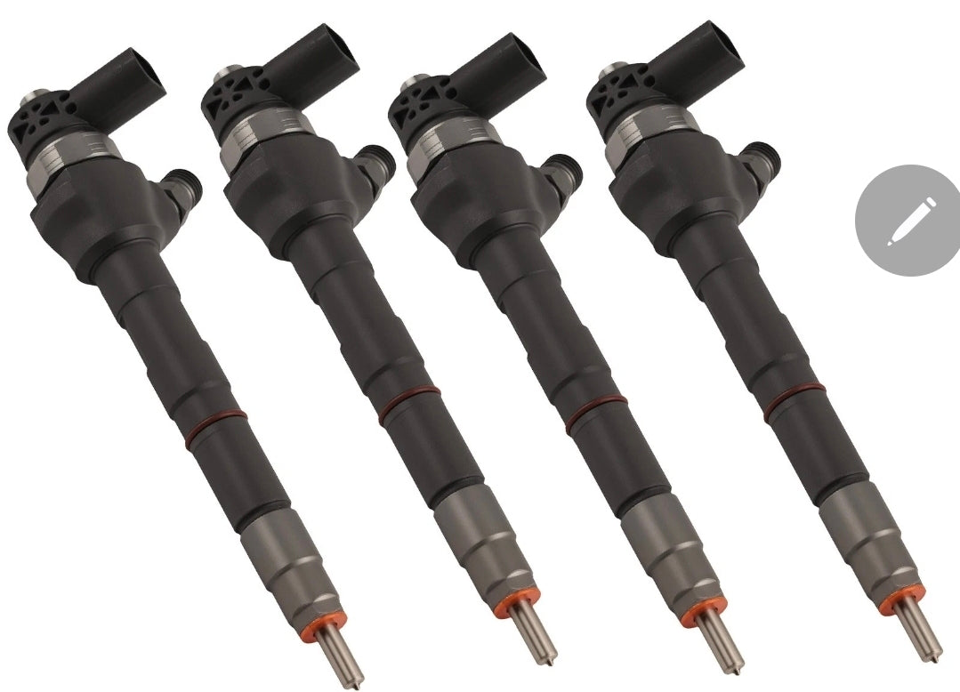 Inyector Bosch 0445110369  0445110646 para VW Audi 2.0 TDI 03L130277Q Set de 4 piezas